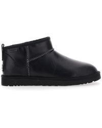 UGG - 'Ultra Mini' Boots With Logo Patch On Back - Lyst