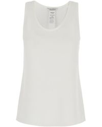 Max Mara - Sleeveless Top Pavido Silk Tops - Lyst
