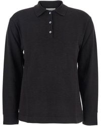 P.A.R.O.S.H. - Polo Con Colletto Classico E Maniche Lunghe - Lyst