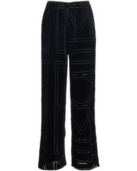 TOTEME - Trousers Velvet - Lyst