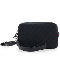 Gucci - Crossbody Bag With All-Over Gg Motif - Lyst
