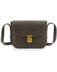 Soeur - 'Bellissima Mini' Crossbody Bag With Logo Detail On The Fr - Lyst
