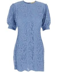 MICHAEL Michael Kors - Mini Dress Cotton Blend - Lyst