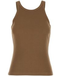 Jucca - Round Neck Top With Ribbed Design - Lyst