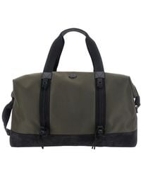 Moncler - Valigia Con Doppi Manici E Patch Logo Sul Fronte - Lyst