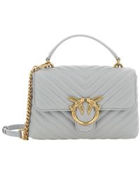 Pinko - Shoulder Bag With Adjustable And Removable Strap And Love Birds - Lyst