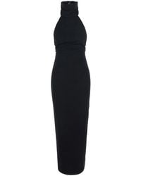 Le Plain - Long Sleeveless Dress With Open Back And Zip Closure At - Lyst