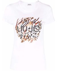 Liu Jo T-shirts for Women - Up to 61% off at Lyst.com