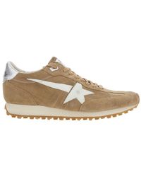 Golden Goose - Sneakers Runnig Maratone With Leather, And - Lyst
