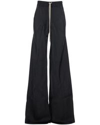 Rick Owens - 'Bias' Trousers With Elastic Waist With Drawstring - Lyst
