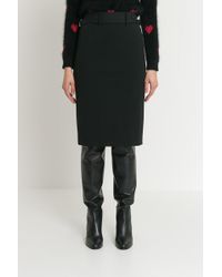 RED Valentino Gonna Longuette - Nero