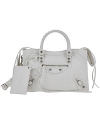 Balenciaga - 'Le City' Small Handbag With Adjustable And Removable - Lyst