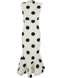 Jacquemus - La Robe Palmier Pois Is A Long Dress With Long Sleeves And A - Lyst