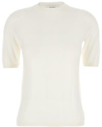 Max Mara - 'Gerico' Crewneck Sweater With Short Sleeves - Lyst