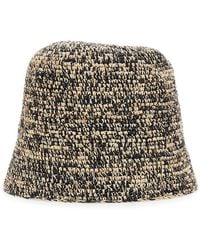 IBELIV - Hat 'Andao' With Straw Details - Lyst