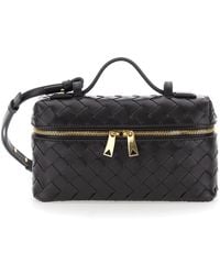 Bottega Veneta - 'Bang Bang' Crossbody Bag With Adjustable And Removable Strap And Intreccio Motif - Lyst