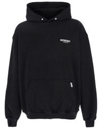 Represent - Felpa Con Dettaglio Logo Lettering Sul Fronte E Maxi Stampa - Lyst