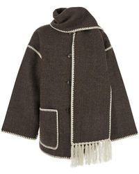 TOTEME - Embroidered
Scarf Jacket - Lyst
