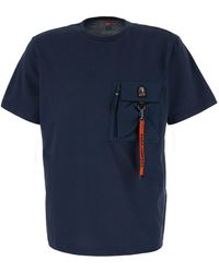 Parajumpers - T-Shirt Con Tasca Applicata E Zip - Lyst