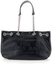 Marc Jacobs - Borsa A Spalla 'The Chain Sack' Con Manici Con Catena E Ma - Lyst