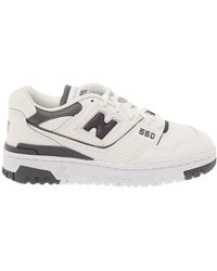 New Balance - '550' And Low Top Sneakers With Logo - Lyst