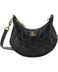 Gucci - Shoulder Bag With Gg Logo And Matelassè Detail - Lyst