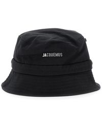 Jacquemus - Cappello Da Pescatore 'Le Bob Gadjo' Con Logo Lettering Sul - Lyst