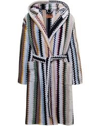 Missoni - 'Curt' Bathrobe With Zig Zag Motif - Lyst