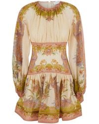 Zimmermann - Mini Dress Indra - Lyst