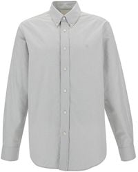 Givenchy - Button-Down Shirt With 4G Embroidery - Lyst