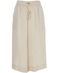 ..,merci - Wide-Leg Bermuda Shorts With Elastic Waist - Lyst