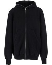 Rick Owens - Hoodie With Kangaroo Pocket On The Front - Lyst