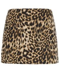 MICHAEL Michael Kors - A Line Mini Skirt With Belt And Pockets For - Lyst