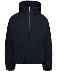 Bottega Veneta - Hooded Down Jacket With Zip - Lyst