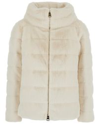 Herno - Piumino Trapuntato Con Chiusura Con Zip Sul Fronte - Lyst