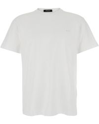 DSquared² - Crewneck T-Shirt With Patch Logo On The Front - Lyst