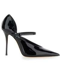 Casadei - 'Scarlet' Shiny Leather Pumps - Lyst