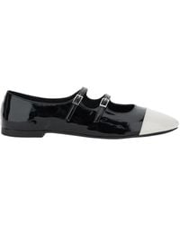 Jeffrey Campbell - Ballet Shoes With Double Buckle And Stacked Heel - Lyst