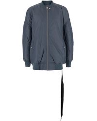 Rick Owens - Giubbotto Bomber 'Jumbo Flight' Con Dettaglio Cinghia - Lyst