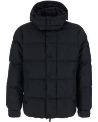 Heskimo - Down Jacket With Fixed Hood And Long Sleeves - Lyst