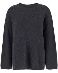 Allude - Relaxed Crewneck Sweater - Lyst