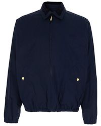 Drole de Monsieur - 'Le Blouson Drôle' Jacket With Classic Ribbed C - Lyst