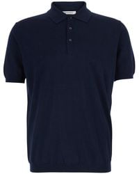 Kangra - Polo Shirt With Classic Collar And Short Sleeves - Lyst