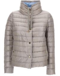 Herno - Light Reversible High Neck Down Jacket - Lyst
