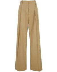 Dries Van Noten - Relaxed Pleated Pants - Lyst