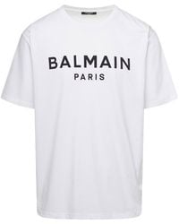 Balmain - Paris T-Shirt - Lyst