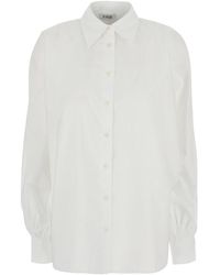 SOSUE - 'Antonia' Shirt With Classic Collar And Long Sleeves - Lyst