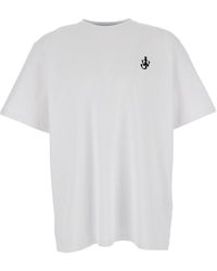 JW Anderson - T-Shirt "Anchor" - Lyst
