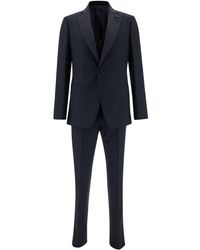 Lardini - Single-Breasted Suit With Peak Revers - Lyst