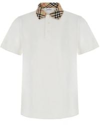Burberry - T-Shirt With Logo On The Front For - Lyst